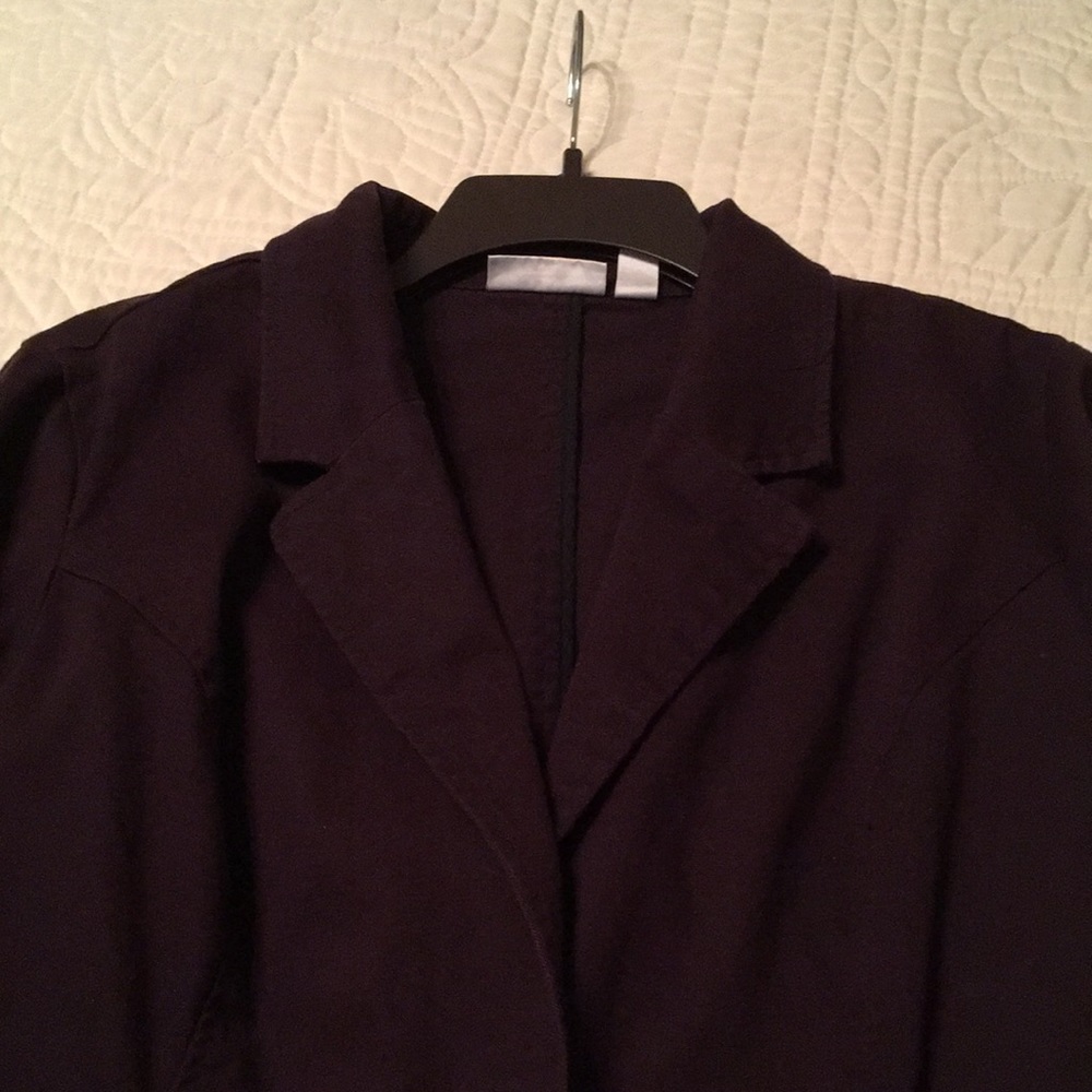 EUC Eggplant blazer - Picture 2 of 8